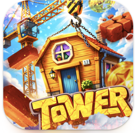 Tower Winner application icon — vibrant arcade game